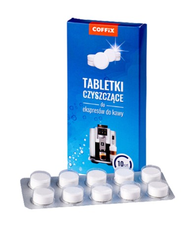 Przejdź do produktu Coffix tabletki do czyszczenia ekspresu 10 szt