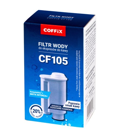 Przejdź do produktu Coffix filtr do wody Saeco Brita Intenza+ CF 105