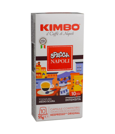 Przejdź do produktu Kimbo Napoli Nespresso 10 kapsułek