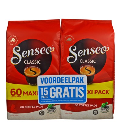 Przejdź do produktu Senseo Philips Classic Pads  2 x 60 sztuk