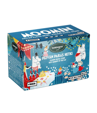 Przejdź do produktu Nordqvist Moomin Best Moment of The Day 20 torebek