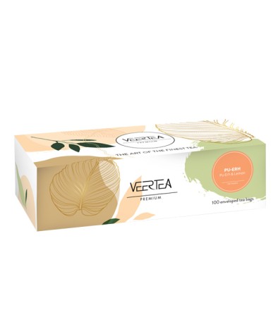 Przejdź do produktu VEERTEA Pu-Erh cytryna i limonka 100 sztuk
