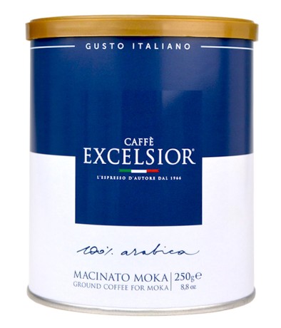 Przejdź do produktu Excelsior Gusto Italiano Moka 0,25 kg mielona PUSZKA