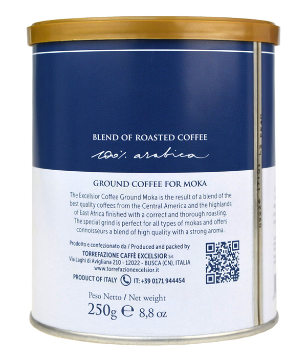 kawa mielona Excelsior Macinato Moka 250g puszka