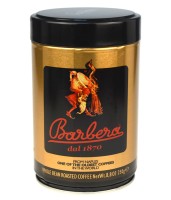 kawa ziarnista Barbera Classica, mieszanka ziaren Arabica (60%) i Robusta, średnio palona, intensywna w smaku, opakowanie 0,25 kg