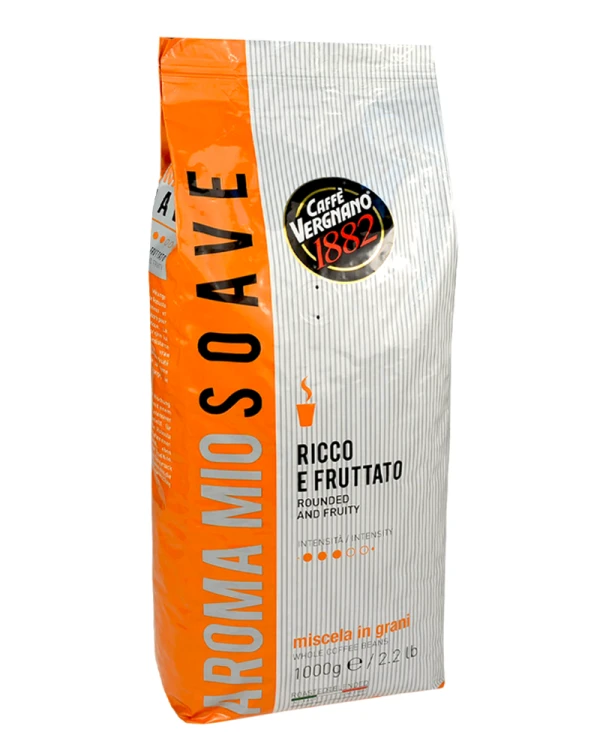 włoska kawa ziarnista Vergnano Aroma Mio Soave 1kg