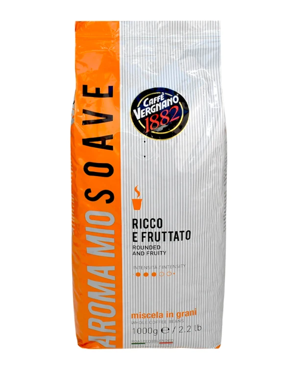 włoska kawa ziarnista Vergnano Aroma Mio Soave 1kg