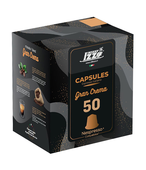 Izzo Nespresso Gran Crema 50 kapsułek