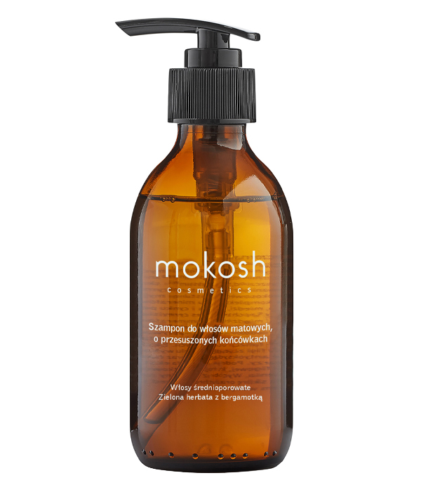 szampon Mokosh zielona herbata bergamotka 200ml - butelka