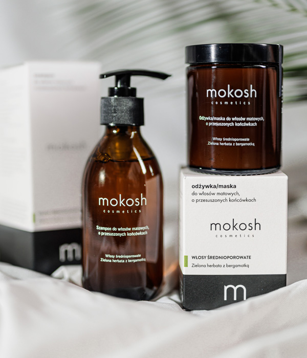 szampon Mokosh zielona herbata bergamotka 200ml - lifestyle