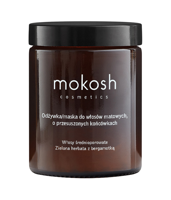 odżywka Mokosh zielona herbata z bergamotką 180ml - słoiczek