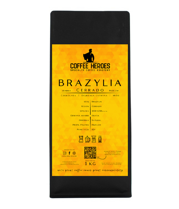 kawa ziarnista Coffee Heores Brazylia Cerrado 1kg