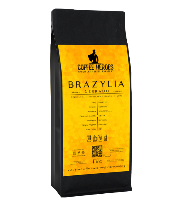 kawa ziarnista Coffee Heores Brazylia Cerrado 1kg