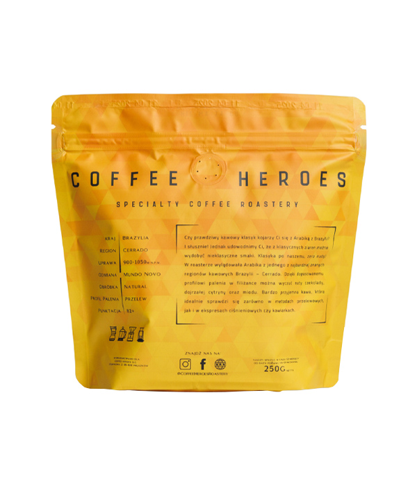 kawa ziarnista Coffee Heroes Brazylia Cerrado 250g