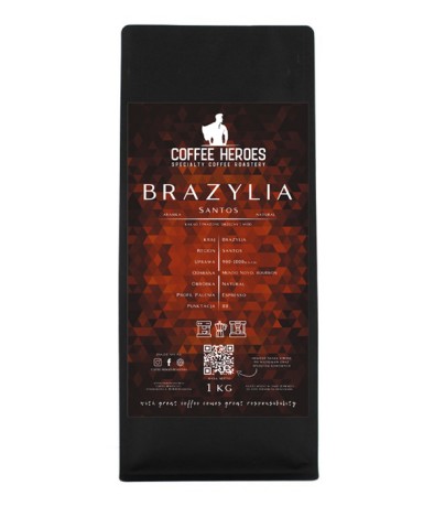 Przejdź do produktu Coffee Heroes Roastery Brazylia Santos 1 kg