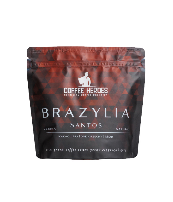 kawa ziarnista Coffee Heores Brazylia Santos 250g