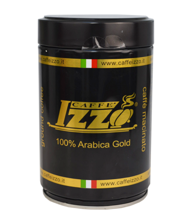 Przejdź do produktu Izzo Caffe Arabica Gold 0,25 kg mielona