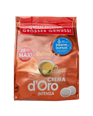 Przejdź do produktu Dallmayr Crema d'Oro Intensa Senseo Pads 28 szt.