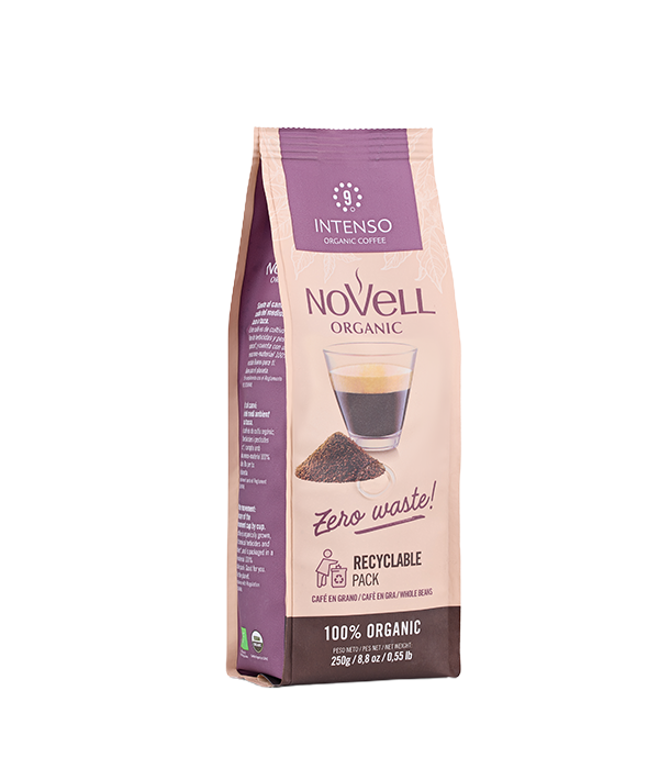 kawa-ziarnista-Novell Zero Waste Intenso 0,25 kg mielona_sklep.png