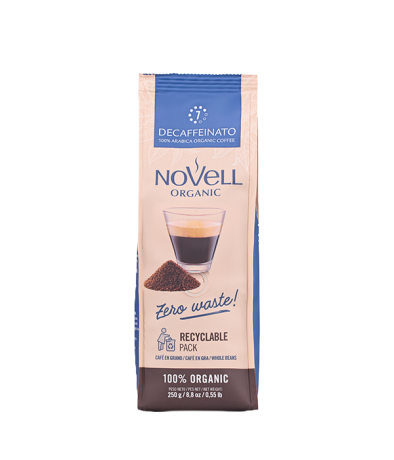 Przejdź do produktu Novell Zero Waste Dekaff 0,25 kg mielona