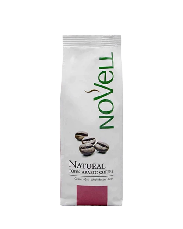Novell Natural 100% Arabica 0,25 kg ziarnista-przod.png