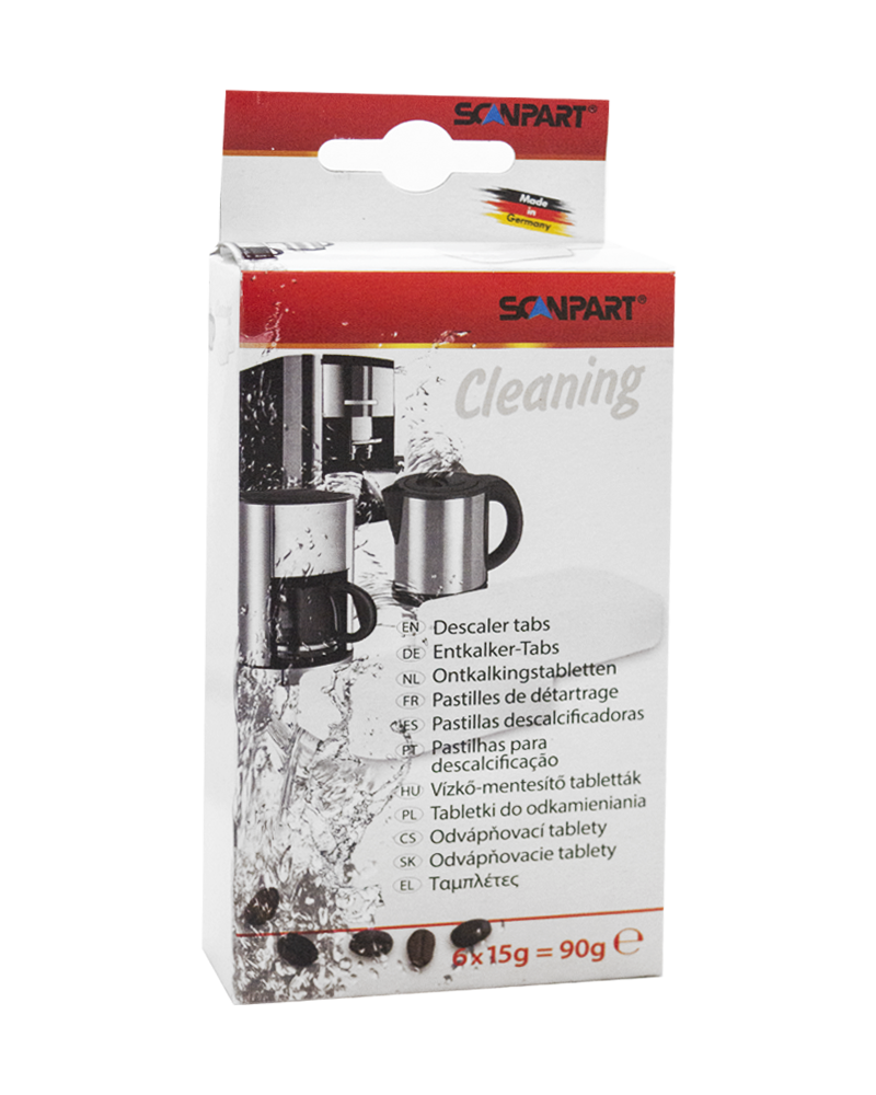Przejdź do produktu Scanpart tabletki do odkamieniania ekspresu 6 szt.