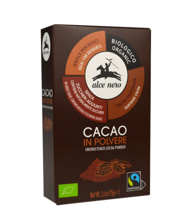 Przejdź do produktu Alce Nero kakao w proszku Fair Trade BIO 75g