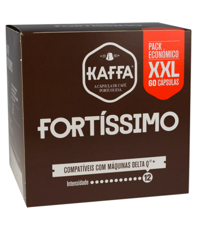 Przejdź do produktu Kaffa Delta Q Fortissimo XXL 60 kapsułek