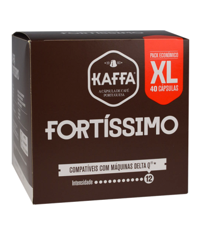 Przejdź do produktu Kaffa Delta Q Fortissimo XL 40 kapsułek