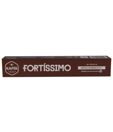 Przejdź do produktu Kaffa Delta Q Fortissimo 10 kapsułek 