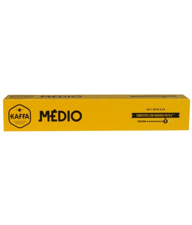 Przejdź do produktu Kaffa Delta Q Medio 10 kapsułek