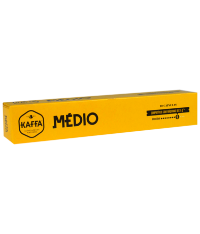 Przejdź do produktu Kaffa Delta Q Medio 10 kapsułek