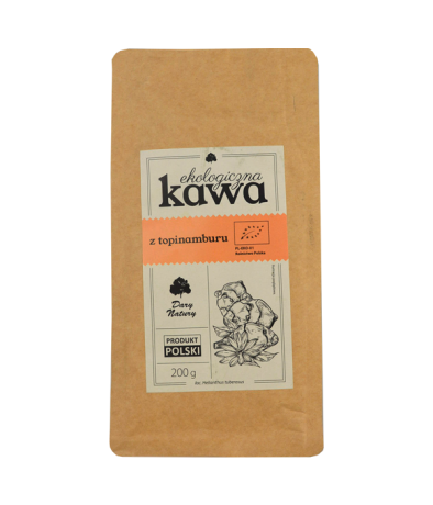 Przejdź do produktu Dary Natury kawa ekologiczna z topinamburu 200 g mielona BIO