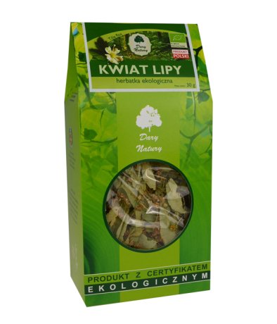 Przejdź do produktu Dary Natury herbatka kwiat lipy 30g BIO