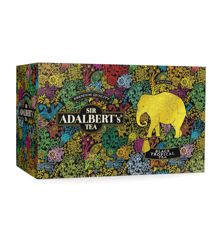 Sir Adalbert's Black Tropical Tea 25 torebek