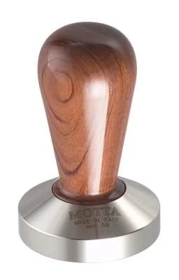 Motta tamper stalowy Bubinga 58 mm płaski