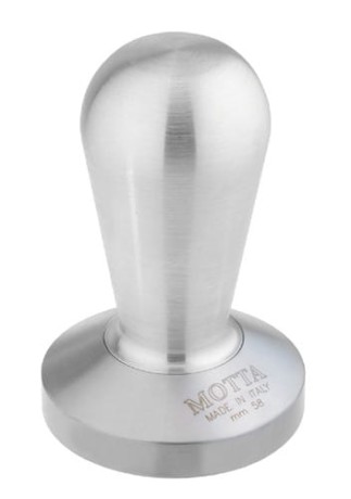 Przejdź do produktu Motta tamper stal. z aluminiową rączką 58 mm płaski