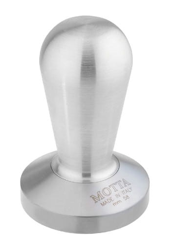 Motta tamper stal. z aluminiową rączką 58 mm wypukły