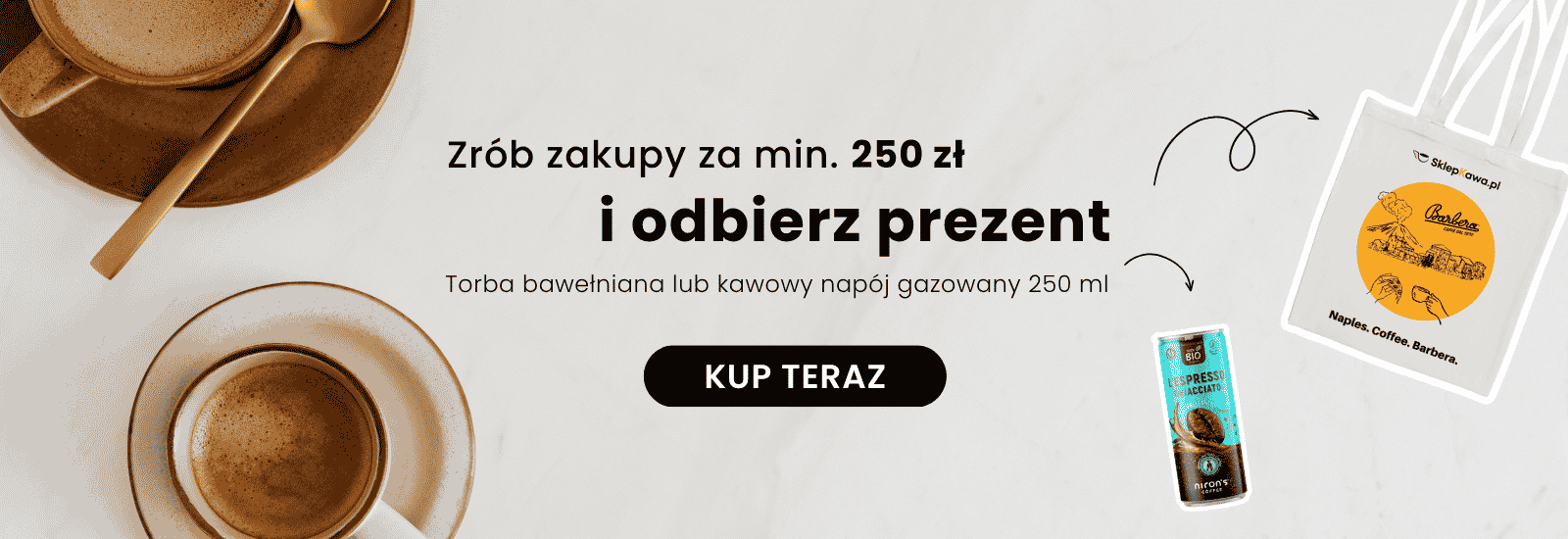 Gratis do zamówień powyżej 250 zł